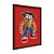 Quadro Decorativo Jogo Vintage Crash Chibi Estilizado Fundo Vermelho - Imagem 6