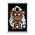Quadro Decorativo Jogo Five Nights Nights At freddy Urso Chibi - Imagem 1