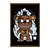 Quadro Decorativo Jogo Five Nights Nights At freddy Urso Chibi - Imagem 5