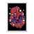 Quadro Decorativo Homem Aranha Fundo Preto - Imagem 1