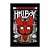 Quadro Decorativo Filme Hellboy Vermelho Vintage - Imagem 3