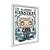 Quadro Decorativo Físico Albert Einstein Chibi - Imagem 2