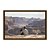 Quadro Decorativo Mulher Cachorro Observando Cânion Horizonte - Imagem 5