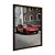Quadro Decorativo Super Carrro Esportivo Vermelho - Imagem 6