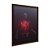 Quadro Decorativo Esqueleto Coração Preto Vermelho - Imagem 6