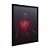 Quadro Decorativo Esqueleto Coração Preto Vermelho - Imagem 4