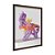 Quadro Decorativo Contemporâneo Roxo Vermelho Abstrato - Imagem 6