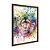 Quadro Decorativo Leão Colorido Efeito Tinta Splash - Imagem 6