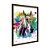 Quadro Decorativo Efeito Tinta Splash Cavalo Colorido - Imagem 6