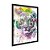 Quadro Decorativo Tigre Branco Efeito Aquarela - Imagem 4