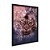 Quadro Decorativo Abstrato Tigre Roxo Olho Branco - Imagem 4