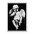Quadro Decorativo Anjo Grego Sombrio - Imagem 1