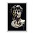 Quadro Decorativo Abstrato Estátua Grega Dourado - Imagem 1