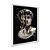 Quadro Decorativo Abstrato Estátua Grega Dourado - Imagem 2