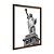Quadro Decorativo Estátua Da Liberdade Preto E Branca - Imagem 6