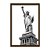 Quadro Decorativo Estátua Da Liberdade Preto E Branca - Imagem 5