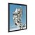 Quadro Decorativo Anjo Estátua Grega Contraste Céu - Imagem 4