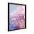 Quadro Decorativo Cristal Degradê Roxo A Azul - Imagem 6