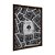Quadro Decorativo Cartas De Baralho Preto E Branco - Imagem 6