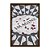 Quadro Decorativo Chão Ladrilho Com Pétalas Frase Imagine - Imagem 5