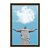 Quadro Decorativo Cristo Redentor Contraste Céu Azul - Imagem 5