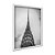 Quadro Decorativo Arquitetura Topo Empire State Preto E Branco - Imagem 2