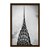 Quadro Decorativo Arquitetura Topo Empire State Preto E Branco - Imagem 5