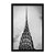 Quadro Decorativo Arquitetura Topo Empire State Preto E Branco - Imagem 3
