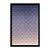 Quadro Decorativo Degradê Mosaico Abstrato Rosa Roxo - Imagem 3
