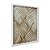 Quadro Decorativo Planta Folhas Estética Bege Efeito 3D - Imagem 2