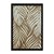 Quadro Decorativo Planta Folhas Estética Bege Efeito 3D - Imagem 3