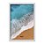 Quadro Decorativo Paisagem Praia Mar Azul Areia - Imagem 1