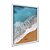 Quadro Decorativo Paisagem Praia Mar Azul Areia - Imagem 2