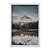 Quadro Decorativo Floresta Neve Montanha - Imagem 1