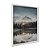 Quadro Decorativo Floresta Neve Montanha - Imagem 2