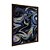 Quadro Decorativo Efeito Tinta A Óleo Holográfico - Imagem 6