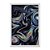 Quadro Decorativo Efeito Tinta A Óleo Holográfico - Imagem 1