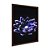 Quadro Decorativo Flor Lótus Furtacor Fundo Preto - Imagem 6