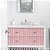 Papel de Parede Adesivo Vinil Ripado Madeira Rosa Rosê Infantil Ripas - Imagem 6