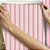 Papel de Parede Adesivo Vinil Ripado Madeira Rosa Rosê Infantil Ripas - Imagem 4