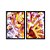 Kit Dois Quadros Decorativos Naruto Guerra Ninja Estilizado - Imagem 3