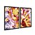 Kit Dois Quadros Decorativos Naruto Guerra Ninja Estilizado - Imagem 4