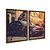 Kit Dois Quadros Decorativos Carro Esportivo Iluminado Pelo Por Do Sol - Imagem 6