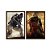 Kit Dois Quadros Decorativos Call Of Duty Personagens - Imagem 5