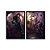 Kit Dois Quadros Decorativos League Of Legends Nipes Personagens LOL - Imagem 3