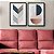 Kit Dois Quadros Decorativos Moderno Contraste Entre Formas Geométricas Abstrato - Imagem 7