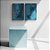 Kit Dois Quadros Decorativos Estátua Mulher Azul - Imagem 10
