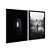 Kit Dois Quadros Decorativos Abstrato Interior e Ruina - Imagem 4