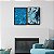 Kit Dois Quadros Decorativos Água Cristalina Tons de Azul - Imagem 7