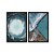 Kit Dois Quadros Decorativos Mar Água Rochedo - Imagem 3